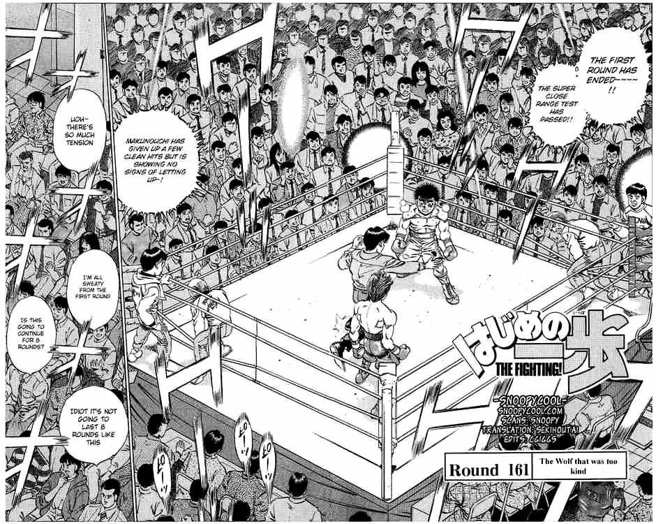 Hajime no Ippo: Fighting Spirit, Chapter 161 image 02